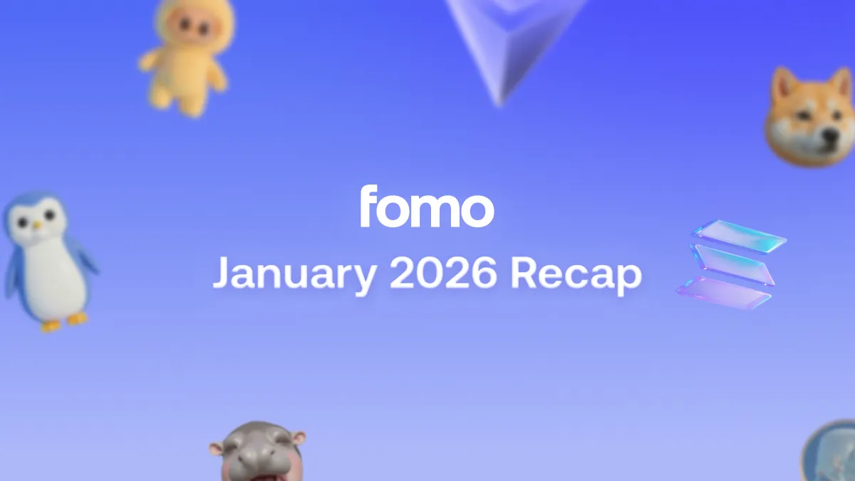 fomo January 2026 recap